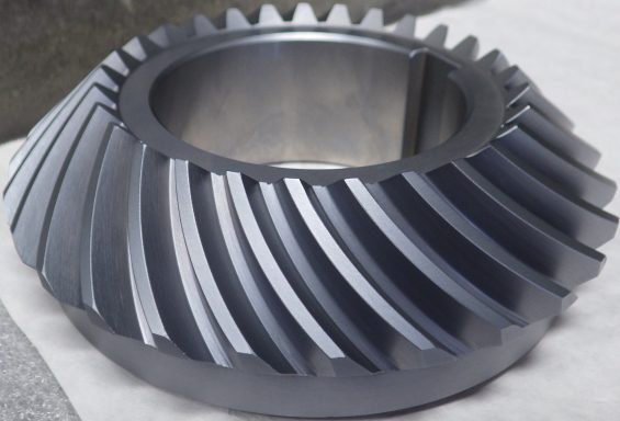 bevel gear recut and coated